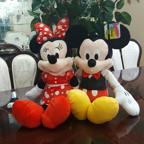 Disney Other - 🔴🔴❤Disneys Mickey & Minnie Mouse (NWT)❤🔴🔴